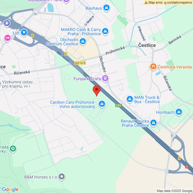 Poloha Toyota Tsusho - Centrum užitkových vozů